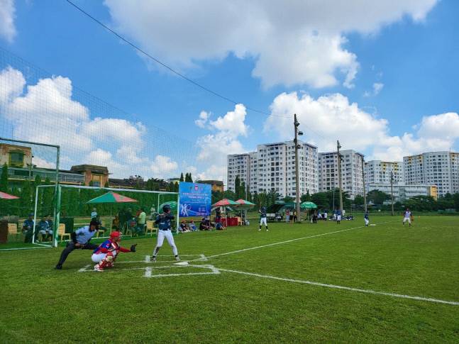 베트남 최초 야구 전국대회인 제1회 내셔널 야구클럽 챔피언십 현장. 사진제공 | 헐크 파운데이션