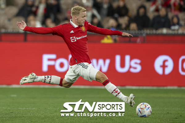 맨체스터 유나이티드 미드필더 도니 반 더 비크. 사진|뉴시스/AP