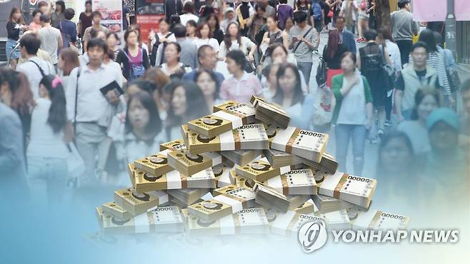 "작년 증여받은 20대 이하, 평균 1.7억원 받아…18.2%↑" (CG) [연합뉴스TV 제공]