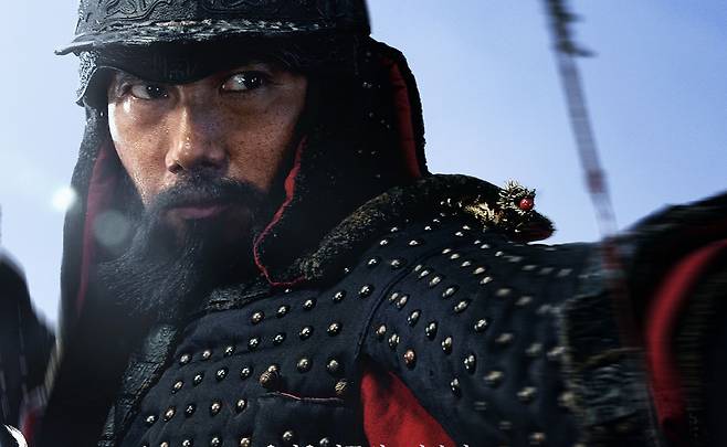 영화 '한산: 용의 출현'에서 이순신 역을 맡은 박해일. /롯데엔터테인먼트