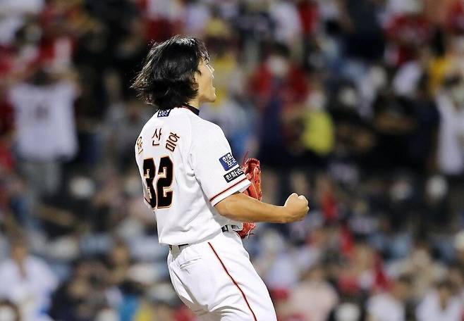 ▲한화 이글스 윤산흠. ⓒ한화 이글스