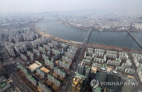 잠실 주공5단지 일대 모습 [연합뉴스 자료사진]