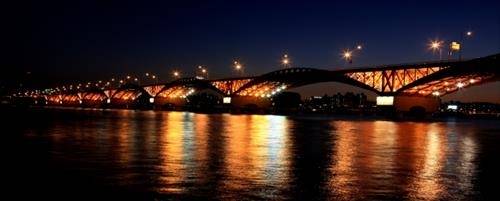 한강의 아름다운 석양 / 사진 = 연합뉴스