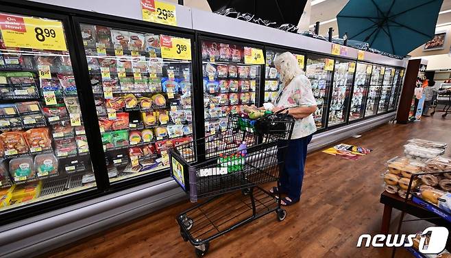 미국의 한 식료품 매장 ⓒ AFP=뉴스1