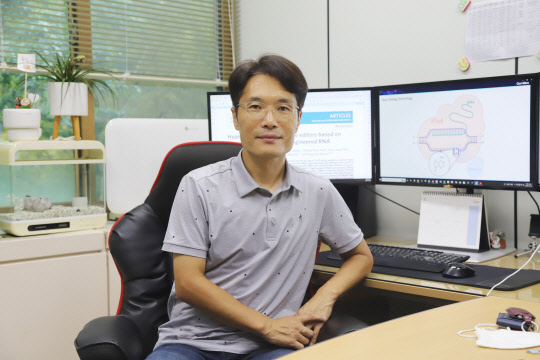 한국생명공학연구원 김용산 박사팀은 체내 다양한 장기에 보내 교정효율을 대폭 높인 '초소형 염기교정 유전자 가위'를 개발했다.



생명연 제공