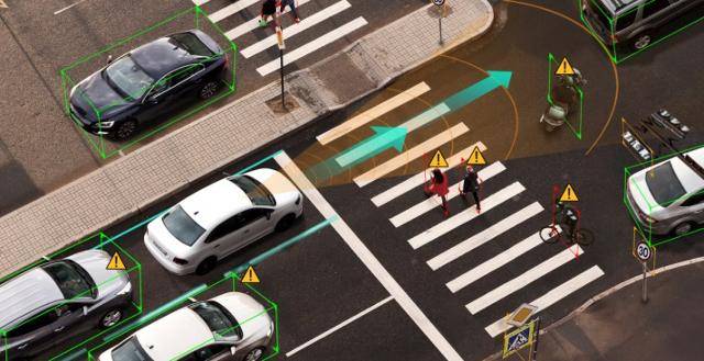 스트라드비젼의 ADAS용 소프트웨어가 객체 인식 과정을 보여주는 그림. 스트라드비젼 제공