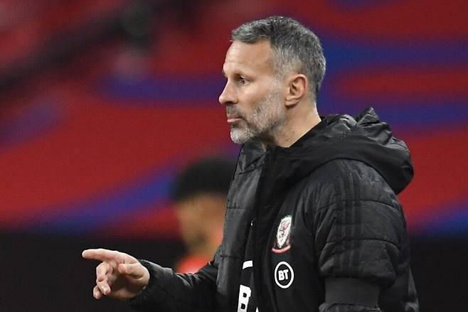 '웨일스' 감독 시절 라이언 긱스 / 사진 = 연합뉴스