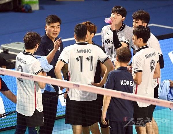 남자 배구대표팀. 스포츠동아DB