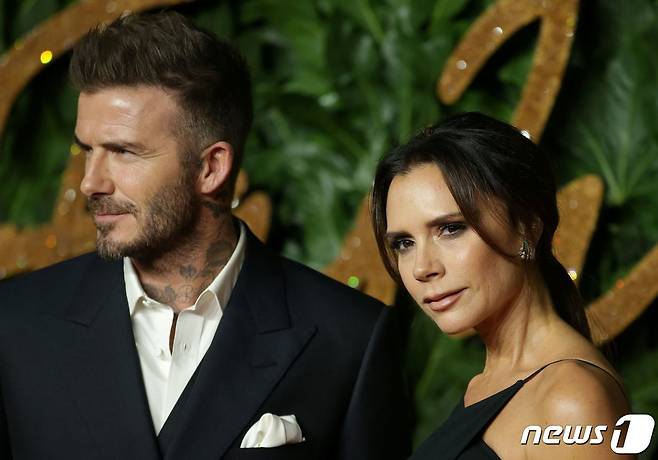 데이비드 베컴, 빅토리아 베컴 부부 ⓒ AFP=뉴스1