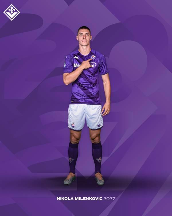 팀과 5년 재계약을 체결한 ACF 피오렌티나 센터백 니콜라 밀렌코비치. 사진｜ACF 피오렌티나