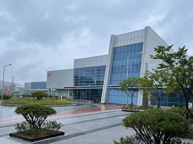 SK바이오사이언스 안동L하우스 전경. /변지희 기자