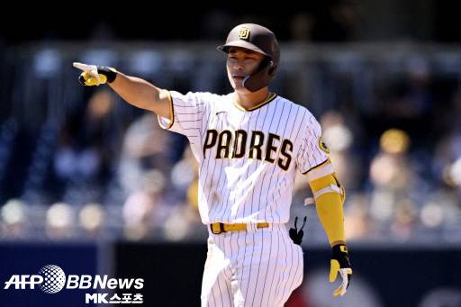 김하성이 3경기 연속 2루타 기록했다. 사진=ⓒAFPBBNews = News1