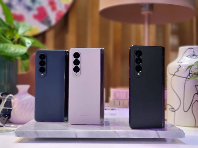 갤럭시Z폴드4. /사진=김승한 기자