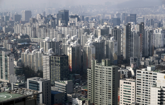 서울 강남 아파트 일대 전경. /연합뉴스