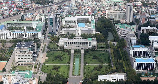 인하대학교 전경 Ⓒ한국사진기자협회 인천지부