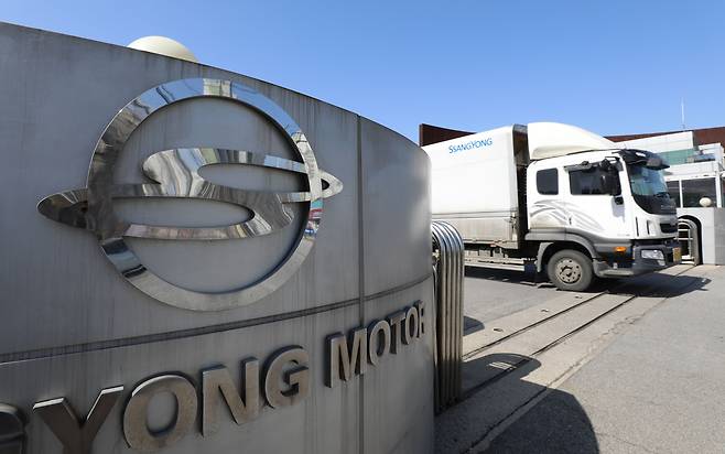 쌍용차 평택 공장 모습./뉴스1