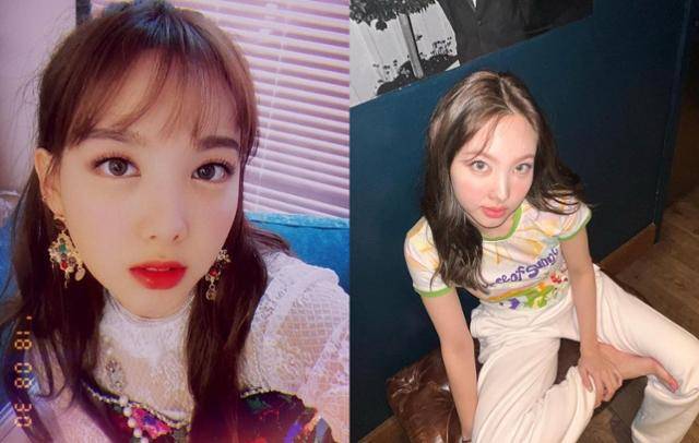 그룹 트와이스 나연은 데뷔 초와 현재의 눈썹 모양이 확연하게 차이나는 스타 중 한 명이다. 나연, 트와이스 SNS