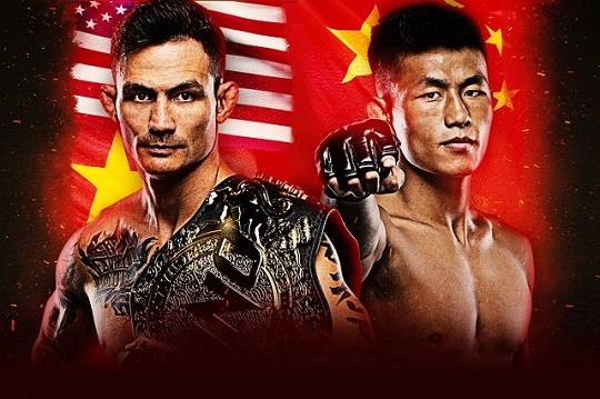 원챔피언십 종합격투기 페더급 챔피언 탄 레(왼쪽), 도전자 탕카이. 사진=ONE Championship 제공