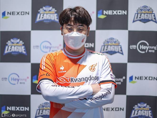 사진=광동 프릭스의 이은택.