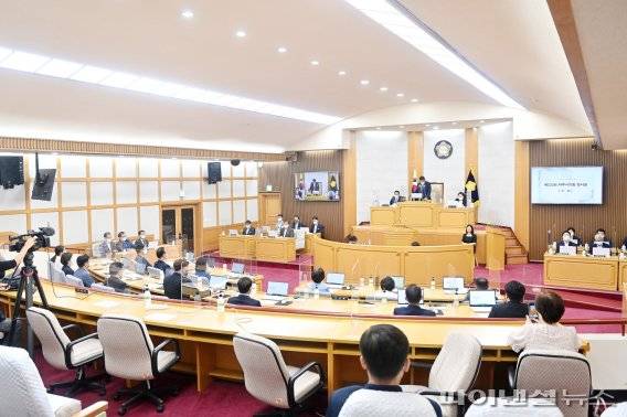 파주시의회 제233회 임시회. 사진제공=파주시의회