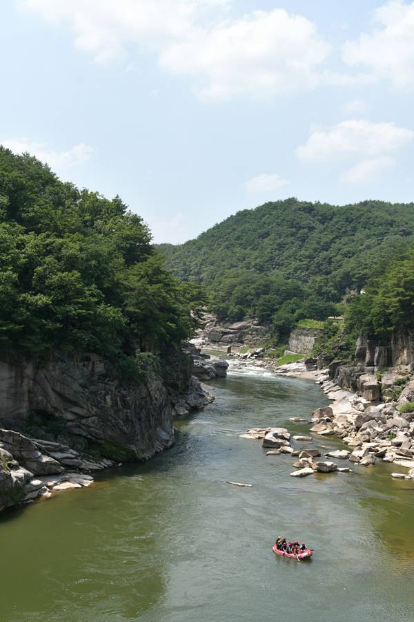 순담계곡 래프팅