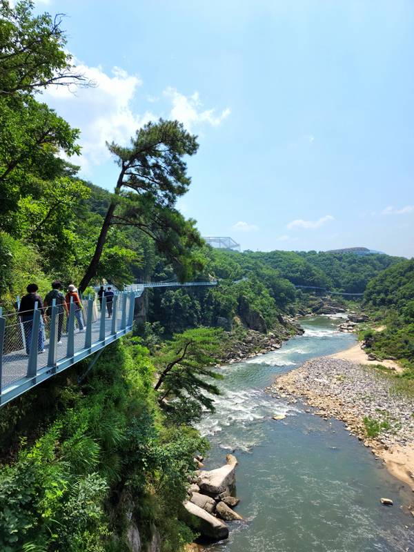 드르니매표소 방향 잔도