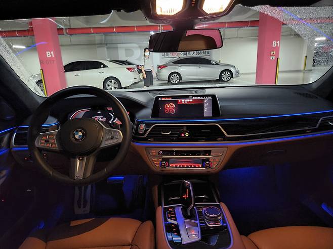 BMW 740Li xDrive M스포츠패키지 [원호연 기자]