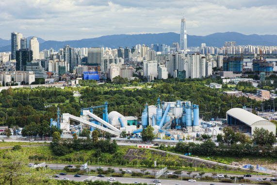 삼표레미콘 성수공장 모습(사진=삼표)
