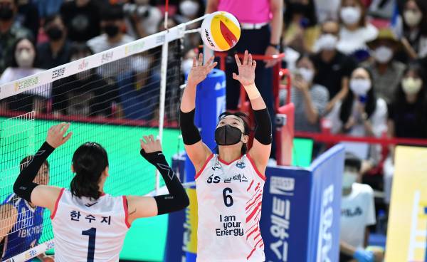 GS칼텍스 세터 이원정. 사진｜대한배구연맹
