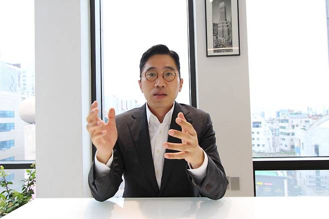 한승만 베르티스 대표. /김명지 기자