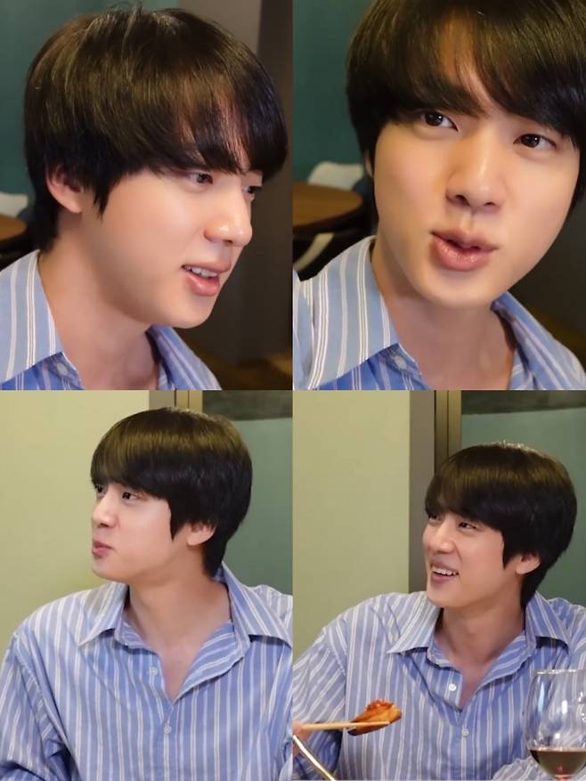 '요리왕 김석진' 방탄소년단 진, 멘보샤 도전기..'성공뽁~♥'