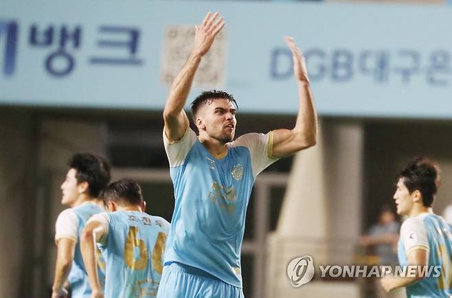 대구FC 제카 [연합뉴스 자료사진]