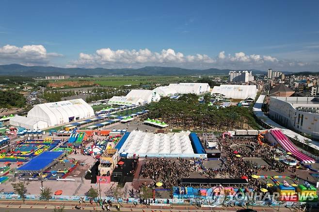 2022 보령해양머드박람회장 [보령시 제공. 재판매 및 DB 금지]