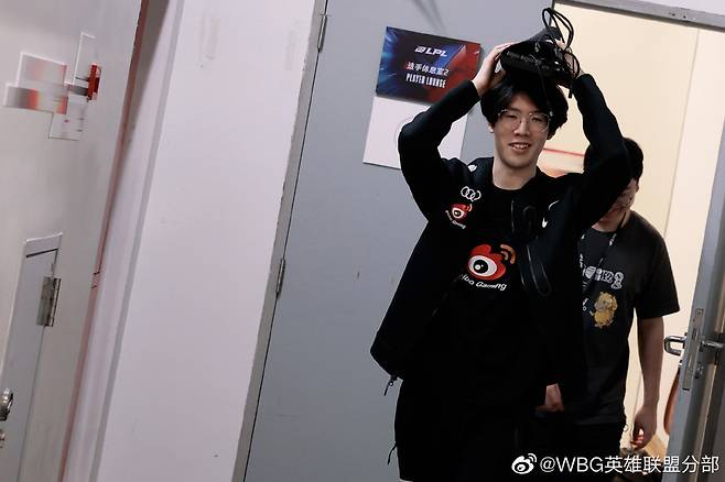 사진=웨이보 게이밍(WBG) 공식 웨이보, '더샤이' 강승록
