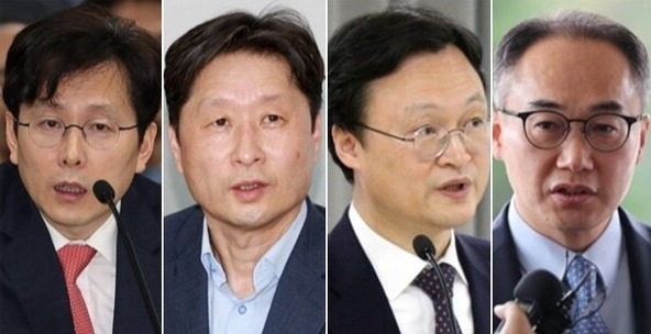 왼쪽부터 여환섭·김후곤·이두봉·이원석 [사진=연합뉴스]
