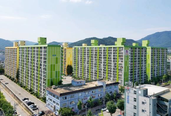 화순 사랑으로 부영 임대아파트 전경. [사진=부영]