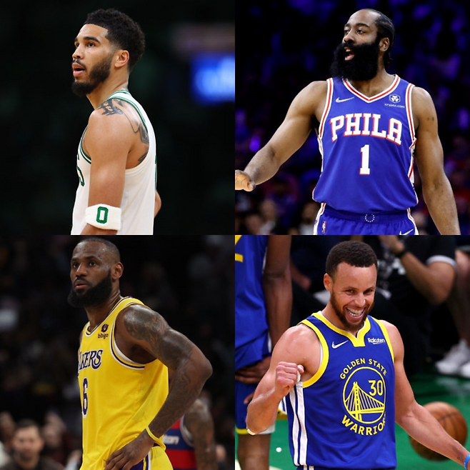 NBA가 개막날 대진표를 공개했다. 게티이미지 갈무리