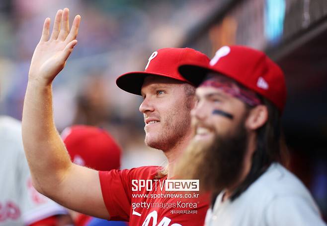 ▲필라델피아 필리스 노아 신더가드.