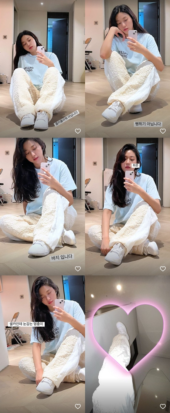 AOA 설현./사진=설현 인스타그램 스토리