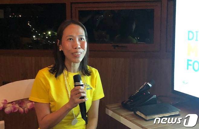 카미나 레예스 로메로 세부퍼시픽 커뮤니티케이션 디렉터ⓒ News1 윤슬빈 기자