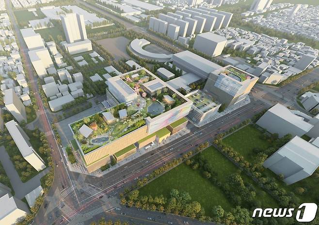 광주신세계 Art & Culture Park(아트 앤 컬처 파크) 조감도. ⓒ News1DB