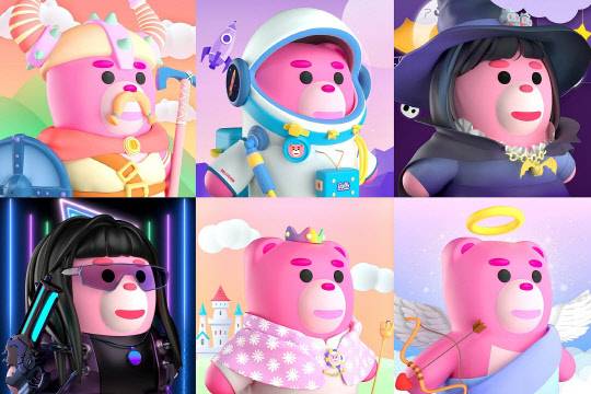 롯데홈쇼핑이 선보인 벨리곰 멤버십 NFT. <롯데홈쇼핑 제공>