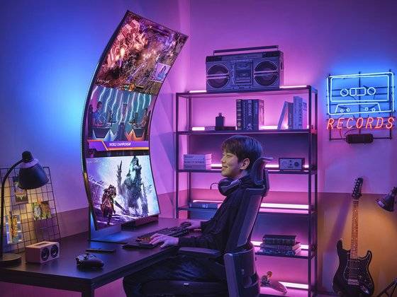 삼성전자, 차세대 게이밍 스크린 출시