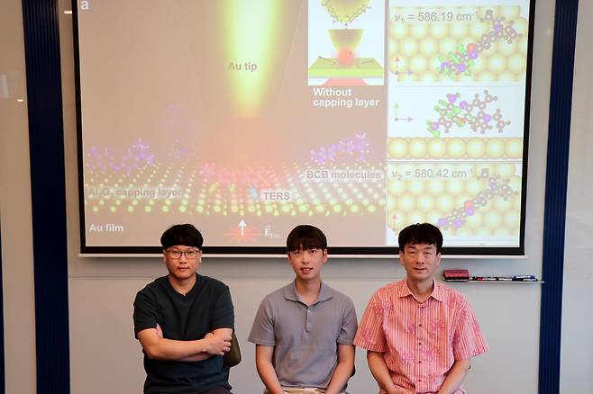 왼쪽부터 POSTECH 박경덕 교수·통합과정 강민구 씨, UNIST 서영덕 교수.[POSTECH 제공]