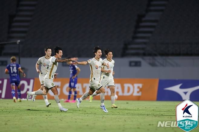 [서울=뉴시스]K리그2 김포 김이석. (사진=프로축구연맹 제공)