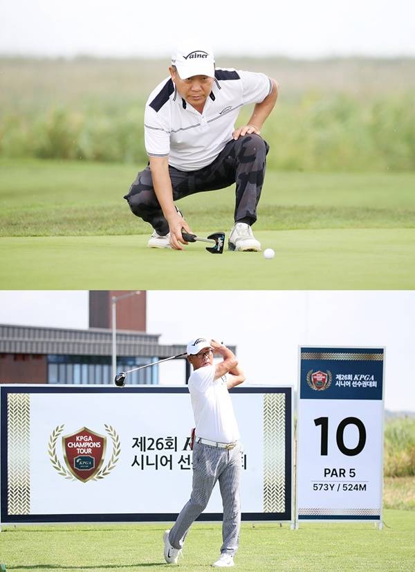 김종민(위)과 강태상 / 사진=KPGA 제공