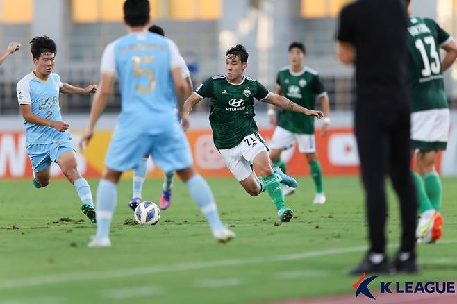 전북 송민규(한국프로축구연맹 제공)