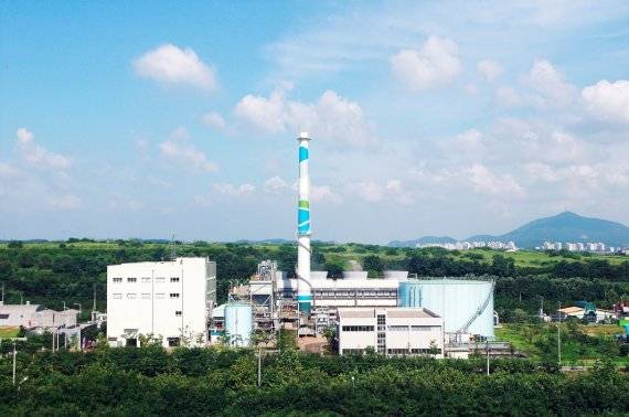 수도권매립지 50MW 발전시설 전경.