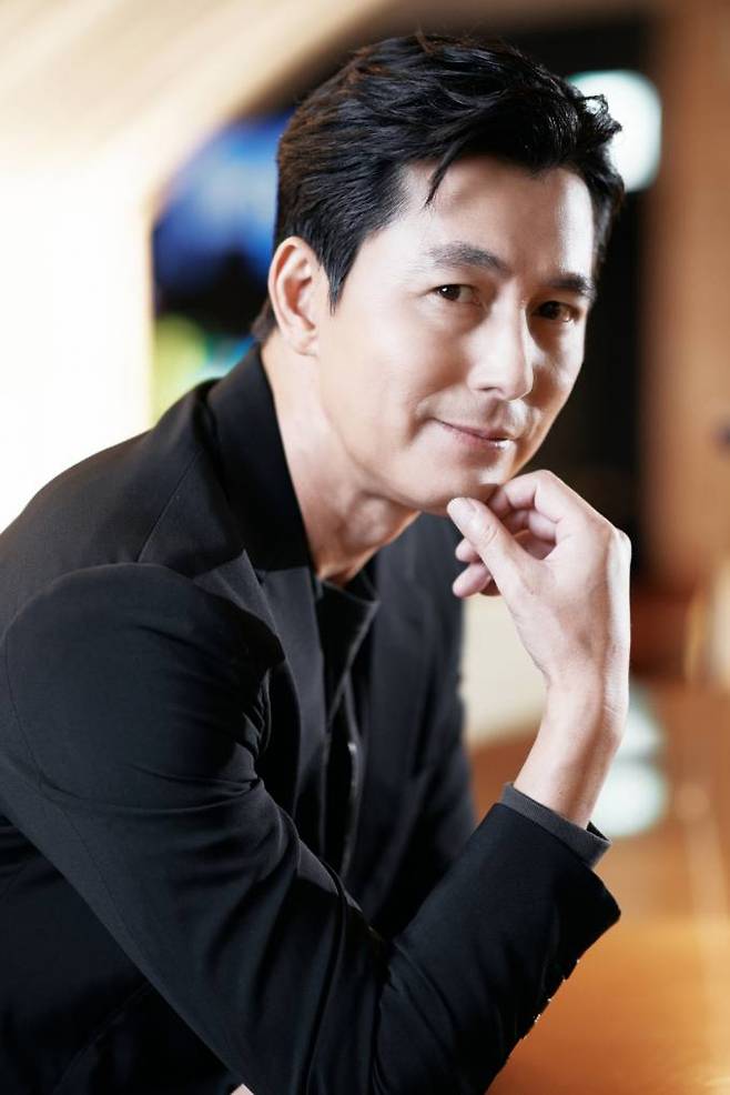 배우 정우성. 메가박스중앙(주)플러스엠