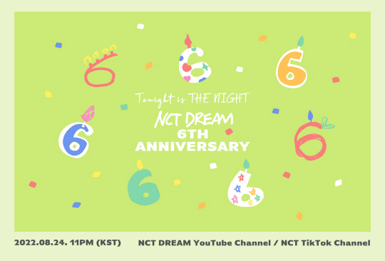 NCT DREAM 데뷔 6주년 기념 스페셜 라이브 이미지 :